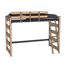 60"H Loft Bed