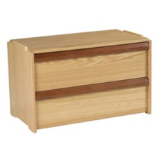 Homestead 2 Drawer Stackable Chest, 30"W