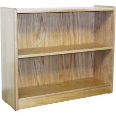 Nittany Bookcase w/1 Fixed Shelf & 1 Adjustable Shelf, 30"H