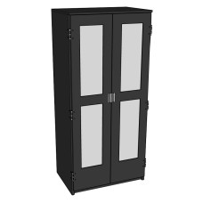 Urban Deluxe Double Door Wardrobe, Inset Panel Doors, 42"W