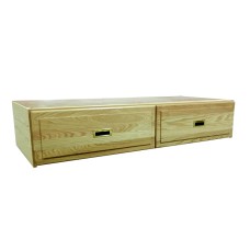 Woodcrest 2 Drawer Under Bed Unit - Side by Side, 60"W