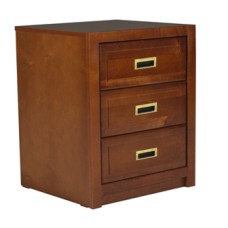 Woodcrest Desk Pedestal w/3 Equal Size Drawers