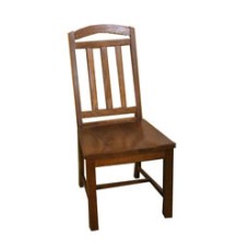 Mission Chair w/Wood Seat & Back