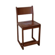 Brycen Bar Stool w/Wood Seat & Back