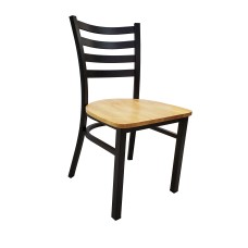 Sedona Metal Chair w/Wood Seat